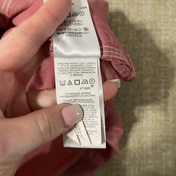 Polo Ralph Lauren Mens Button up sz L - Picture 7 of 9